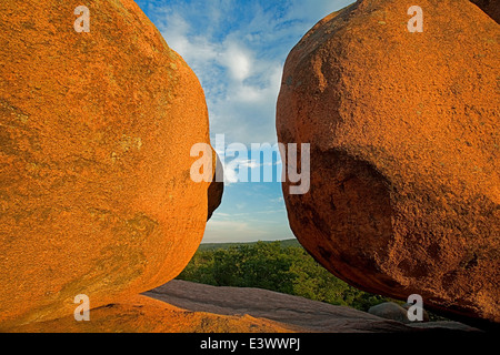 USA, Missouri, Elephant Rocks State Park Stockfoto