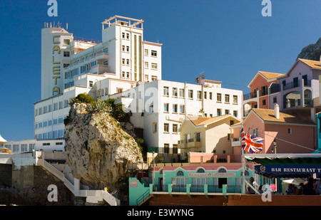 Hotel Caleta, Catalan Bay, Gibraltar Stockfoto