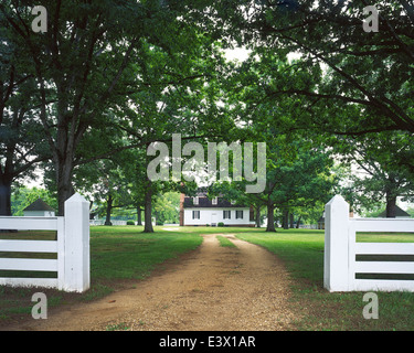 USA, Virginia, Colonial National Historical Park, Yorktown Battlefield, die Moore-Haus Stockfoto