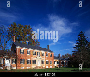 USA, Virginia, Fredericksburg und Spotsylvania National Military Park, der Chatham-Villa Stockfoto