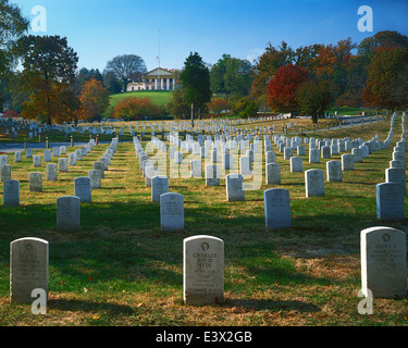 USA, Virginia, Arlington Staatsangehörig-Kirchhof Stockfoto