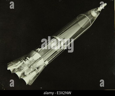 Das Projekt Convair/General Dynamics Atlas Lifting Body, das Mitte des 20. Jahrhunderts entwickelt wurde, trug zur Weiterentwicklung der Luft- und Raumfahrttechnologie bei und zeigte die Entwicklung der Raketen- und Raumfahrzeugkonstruktion. Die Arbeit wird in der SDASM-Sammlung beibehalten. Stockfoto