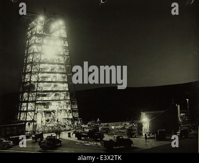 Das Convair/General Dynamics Atlas Hebekörper-Design, das im Sycamore Canyon entwickelt wurde, ist ein wichtiges Kapitel in der Luft- und Raumfahrttechnik und trägt zur Entwicklung von Raumfahrzeugen und Hebekörpertechnologie bei. Stockfoto