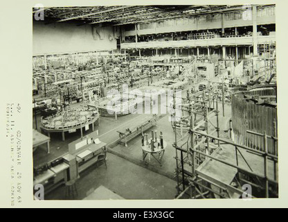 Das Convair/General Dynamics Atlas Lifting Body Programm war Teil der frühen Weltraumforschung und testete aerodynamische Formen für Raumfahrzeuge. Der Little Joe II wurde verwendet, um die Auswirkungen von Lifting-Karosseriedesigns zu bewerten. Stockfoto