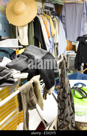 Unordentlichen Wohn- Hamsterer' home, USA Stockfoto