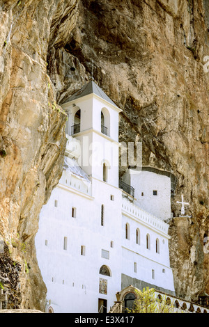 Kloster Ostrog in Montenegro Stockfoto