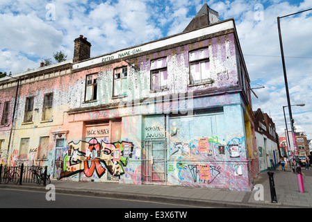 Geschlossen Pub in Hackney Wick, London, UK Stockfoto