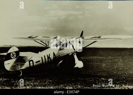 Focke-Wulf Fw 56 Stockfoto