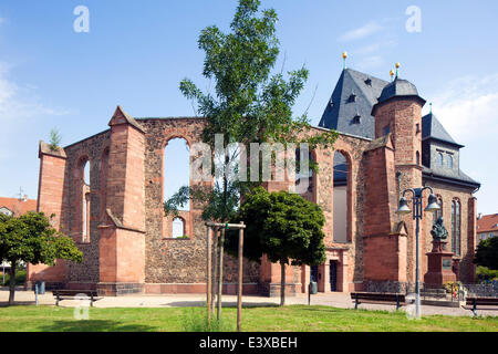 Wallonisch-niederländische Kirche, Denkmal, Hanau, Hessen, Deutschland Stockfoto