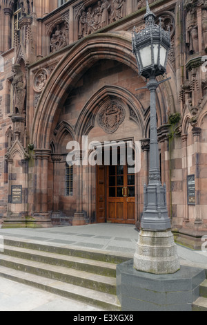 Haupteingang der Scottish National Portrait Gallery auf der Queen Street, Edinburgh Stockfoto