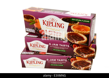 Herr Kipling Marmelade Kuchen Stockfoto