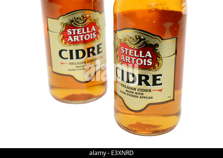 Stella Artois Cidre Stockfoto