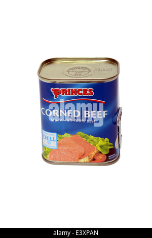 Fürsten Corned Beef Stockfoto