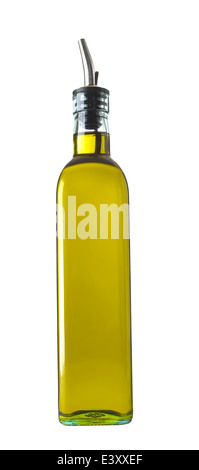 Flasche Olivenöl Stockfoto