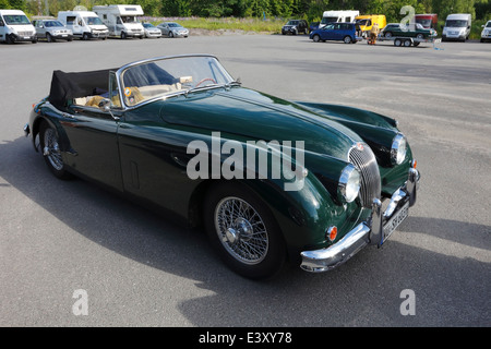 1960 Jaguar XK 150 DHC Stockfoto