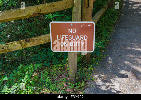Rainbow Springs State Park ist die Quelle des Flusses Regenbogen in Nord-Zentral-Florida. Stockfoto