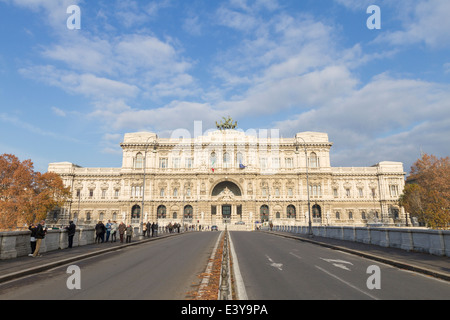 Oberster Gerichtshof der Kassationshof, Justizpalast, Rom, Italien Stockfoto