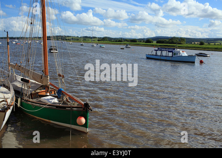 Topsham Waterfront, Devon, England, UK Stockfoto