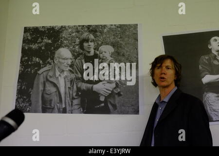 Thurston Moore kuratiert eine Fotografie-Ausstellung in London Stockfoto