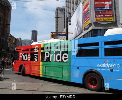 World Pride Week 2014 in Toronto, Ontario, Kanada. Stockfoto