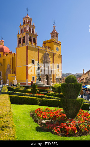 Plaza De La Paz Centro Guanajuato, Guanajuato, Mexiko Stockfoto