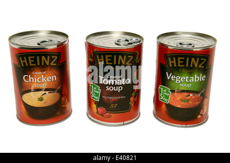 Heinz-Suppe Stockfoto