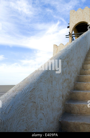 Qatar, Ras Abrouq, ein altes Dorf wiederhergestellt Stockfoto