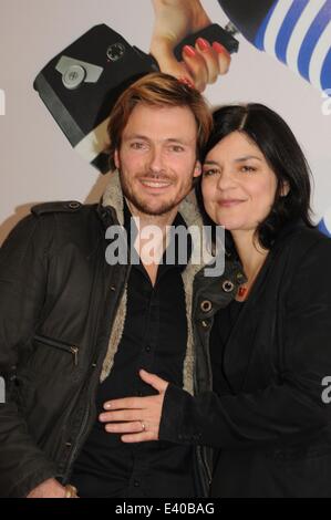 Premiere von Belle & Sebastian als Teil der Französischen Filmwoche im Cinema Paris Featuring: Andreas Pietschmann, Jasmin Tabatabai wo: Berlin, Deutschland bei: 9. Dezember 2013 Stockfoto