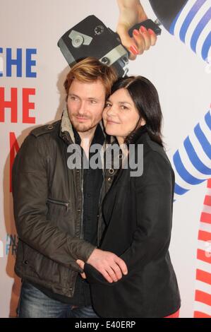 Premiere von Belle & Sebastian als Teil der Französischen Filmwoche im Cinema Paris Featuring: Andreas Pietschmann, Jasmin Tabatabai wo: Berlin, Deutschland bei: 9. Dezember 2013 Stockfoto