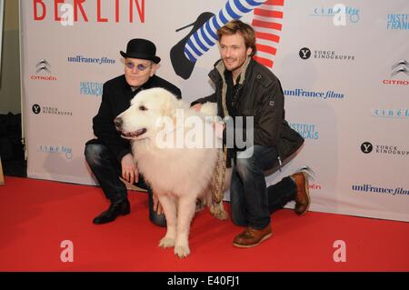 Premiere von Belle & Sebastian als Teil der Französischen Filmwoche im Cinema Paris Featuring: Tchéky Karyo, Andreas Pietschmann, Belle wo: Berlin, Deutschland bei: 9. Dezember 2013 Stockfoto