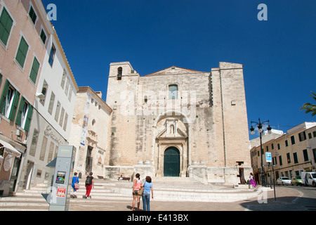 El Carmen Kirche, Mahon, Menorca Stockfoto