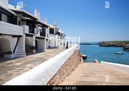 Binibeca Vell, Menorca Stockfoto