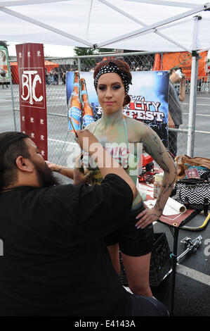 San Antonio, USA. 24. Mai 2014. Atmosphäre während Flussstadt Rockfest in der Mitte des AT&T am 24. Mai 2014 in San Antonio, Texas. (Kredit-Bild: © Manuel Nauta/NurPhoto/ZUMA Draht) Stockfoto