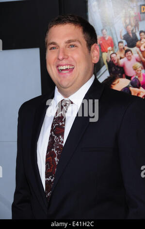 US-Premiere von der Wolf der Wall Street mit: Jonah Hill wo: New York City, New York, Vereinigte Staaten, wann: 17. Dezember 2013 Stockfoto