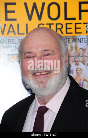 US-Premiere von der Wolf der Wall Street mit: Rob Reiner wo: New York City, New York, Vereinigte Staaten, wann: 17. Dezember 2013 Stockfoto