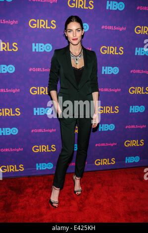 Girls Staffel 3 Premiere beim Jazz am Lincoln Center mit: Hilary Rhoda wo: New York, New York, Vereinigte Staaten von Amerika als: Stockfoto