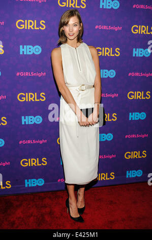 Girls Staffel 3 Premiere beim Jazz am Lincoln Center mit: Karlie Kloss wo: New York, New York, Vereinigte Staaten von Amerika als: Stockfoto