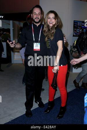 Maria Menounos in 2014 International CES in Las Vegas Convention Center Las Vegas mit: Maria Menounos Where: Las Vegas, Nevada, Vereinigte Staaten, wann: 8. Januar 2014 Stockfoto