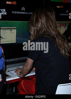 Maria Menounos in 2014 International CES in Las Vegas Convention Center Las Vegas mit: Maria Menounos Where: Las Vegas, Nevada, Vereinigte Staaten, wann: 8. Januar 2014 Stockfoto