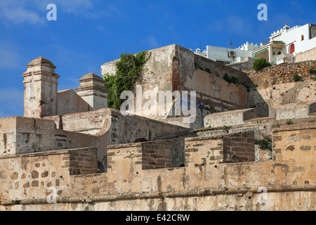 Alte steinerne Festung in Medina. Altstadt von Tanger, Marokko Stockfoto