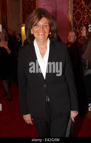 Traditionelle jährliche Neujahrs Empfang der Bayerischen Staatsregierung in Muenchner Residenz.  Mitwirkende: Charlotte Knobloch wo: München wenn: 11. Januar 2014 Stockfoto