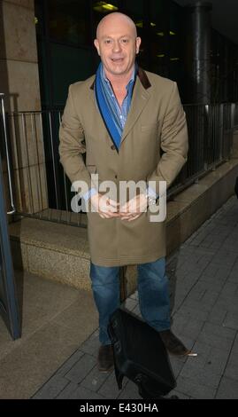 Schauspieler Ross Kemp auf heute FM Ray Darcy Messe...  Mitwirkende: Ross Kemp Where: Dublin, Irland bei: 14. Januar 2014 Stockfoto