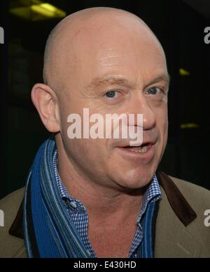 Schauspieler Ross Kemp auf heute FM Ray Darcy Messe...  Mitwirkende: Ross Kemp Where: Dublin, Irland bei: 14. Januar 2014 Stockfoto