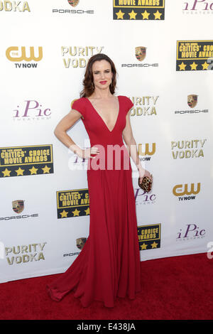 Prominente besuchen 19. Critics' Choice Film Awards Zeremonie LIVE auf The CW Network The Barker Hangar.  Mitwirkende: Juliette Lewis wo: Los Angeles, California, Vereinigte Staaten von Amerika bei: 16. Januar 2014 Stockfoto