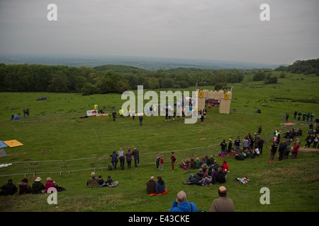 Robert Dovers Cotswolds Olimpicks Stockfoto