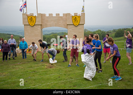 Robert Dovers Cotswolds Olimpicks Stockfoto