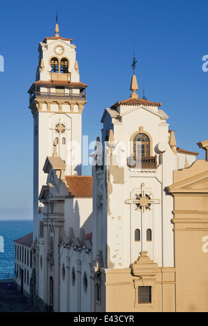 Basilika des königlichen Marienheiligtum von die Nuestra Señora de Candelaria, Teneriffa, Kanarische Inseln. Stockfoto