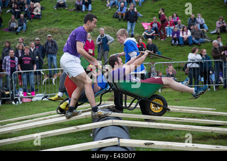 Robert Dovers Cotswolds Olimpicks Stockfoto