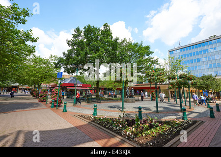 Mell Square Einkaufszentrum Solihull West Midlands UK Stockfoto