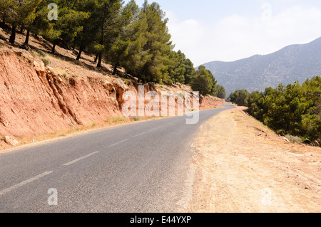 Die malerische Landschaft an den Atlas, Marokko Stockfoto